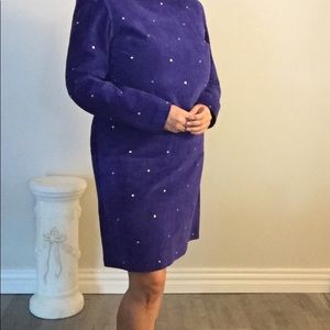 Danier Vintage Suede Dress